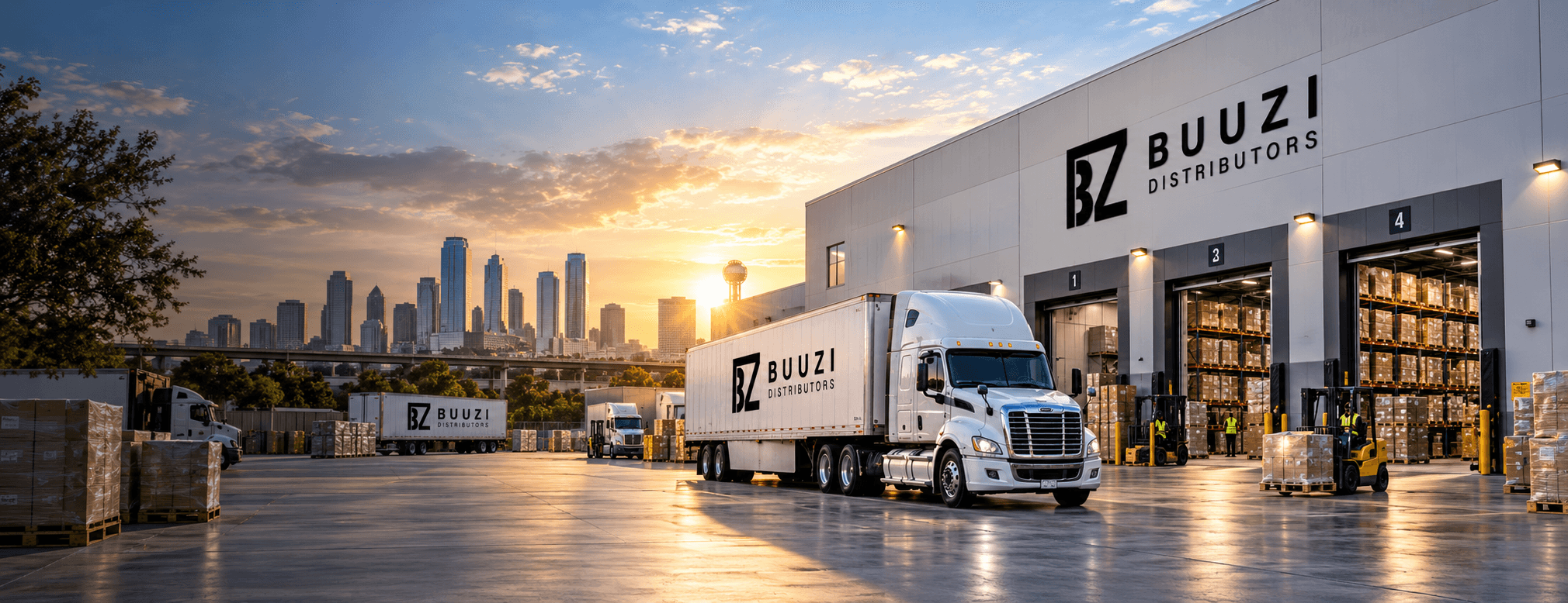 Buuzi Wholesale Operations Truck & Distribution Center